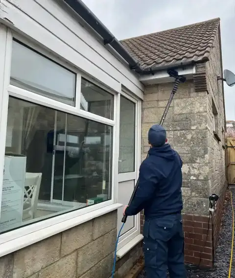 Gutter fascia and soffit cleaning