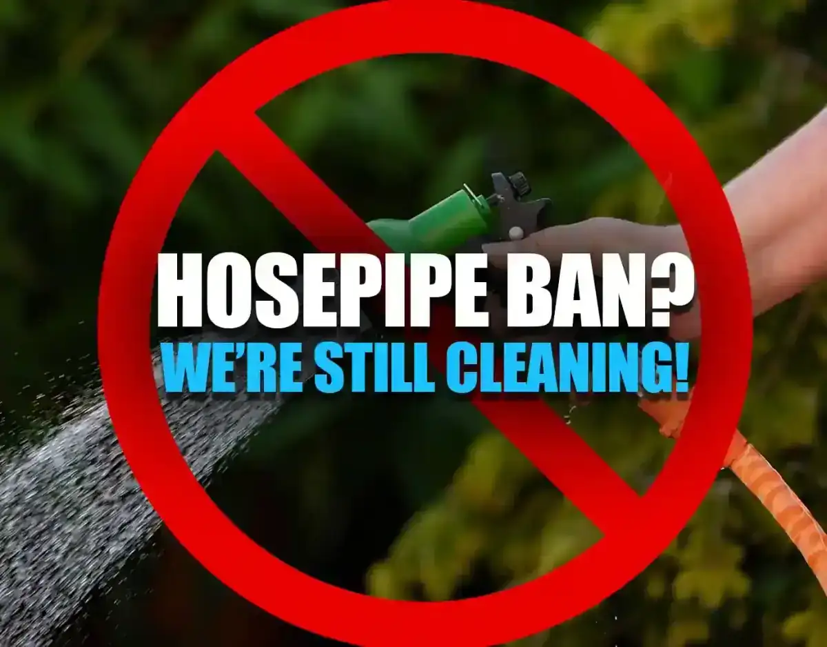 Isle of Wight Hosepipe Ban: Can We Still Clean Your Property?